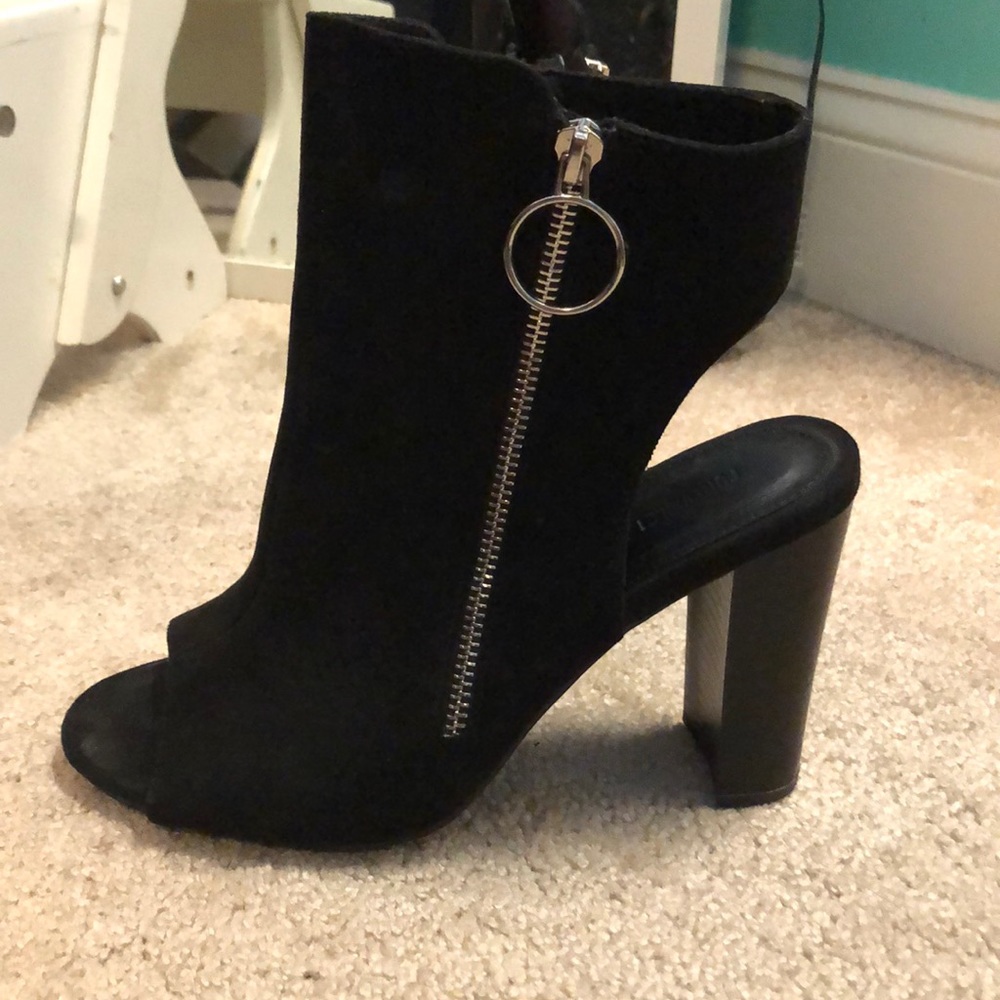 Black heels